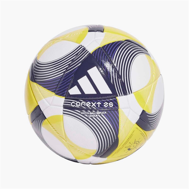 adidas Conext 25 League Match Football (FIFA Quality Certified) White/Yellow/Pantone - Image 2