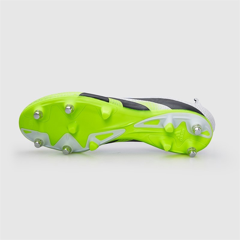 adidas Mens Predator League Radiant Blaze Pack SG Soft Ground Football Boots Cloud White/Core Black/Lucid Lemon - Image 3