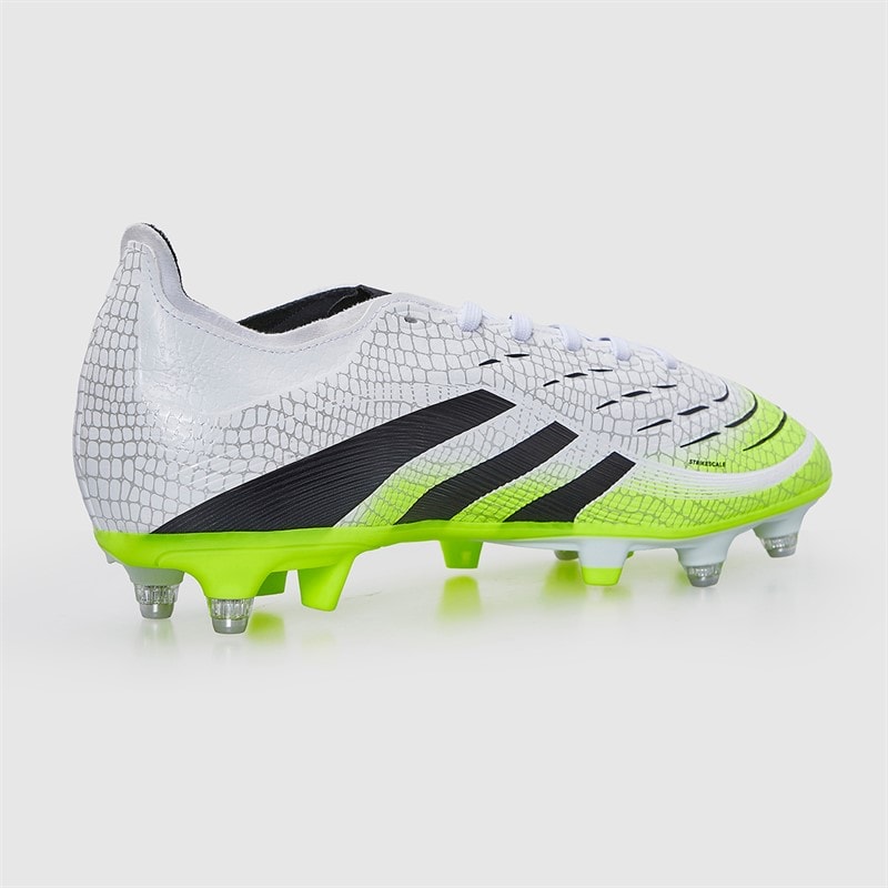 adidas Mens Predator League Radiant Blaze Pack SG Soft Ground Football Boots Cloud White/Core Black/Lucid Lemon - Image 5