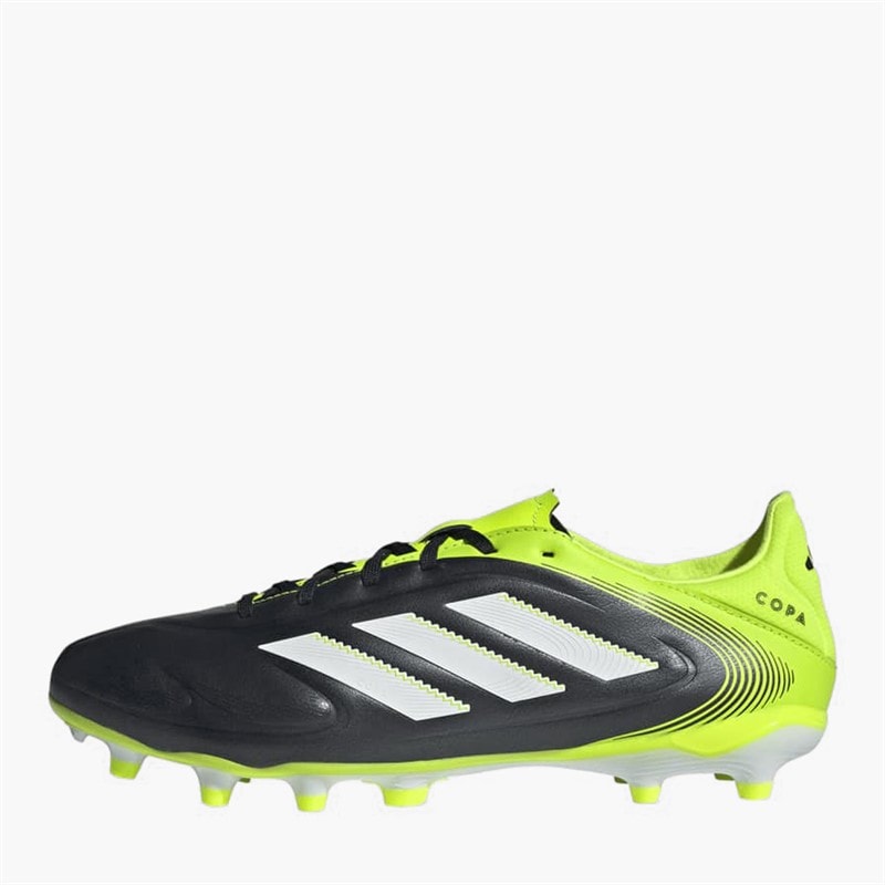 adidas Mens Copa Pure 3 League Radiant Blaze Pack FG/MG Firm/Multi Ground Football Boots Core Black/White/Lucid Lemon