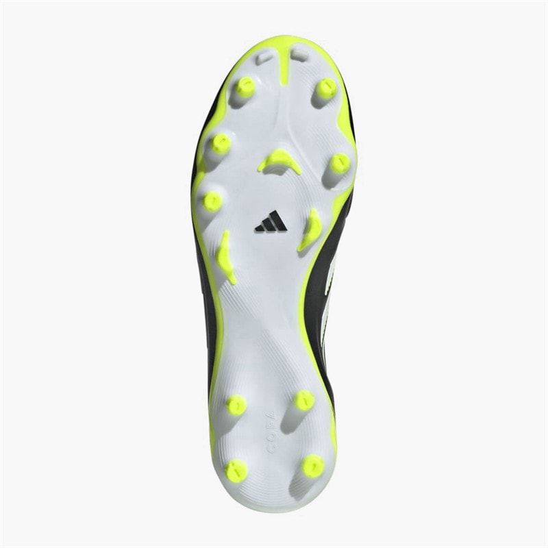 adidas Mens Copa Pure 3 League Radiant Blaze Pack FG/MG Firm/Multi Ground Football Boots Core Black/White/Lucid Lemon - Image 2