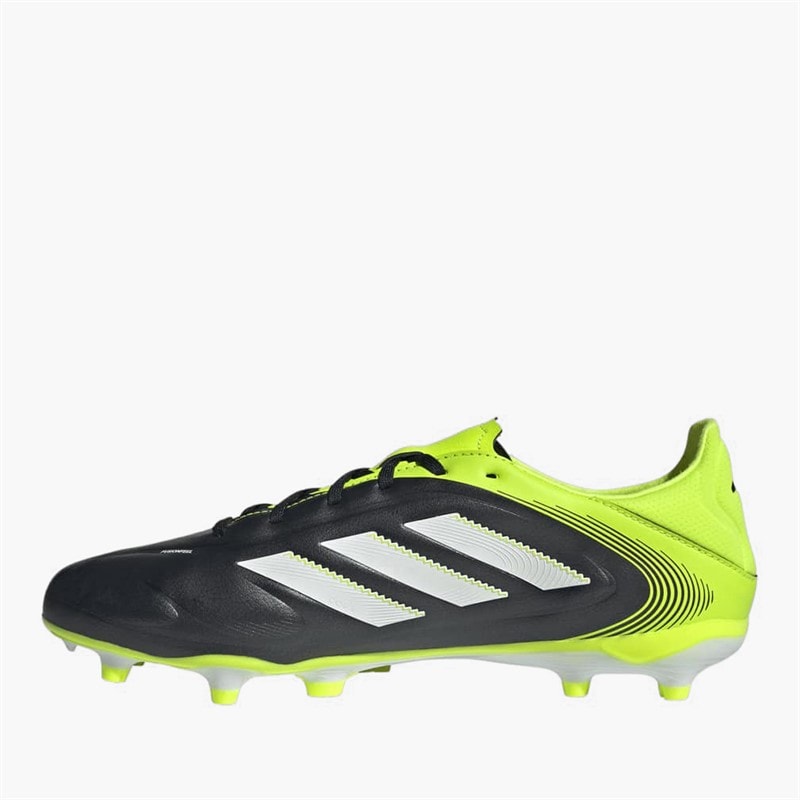 adidas Mens Copa Pure 3 League Radiant Blaze Pack FG/MG Firm/Multi Ground Football Boots Core Black/White/Lucid Lemon - Image 5