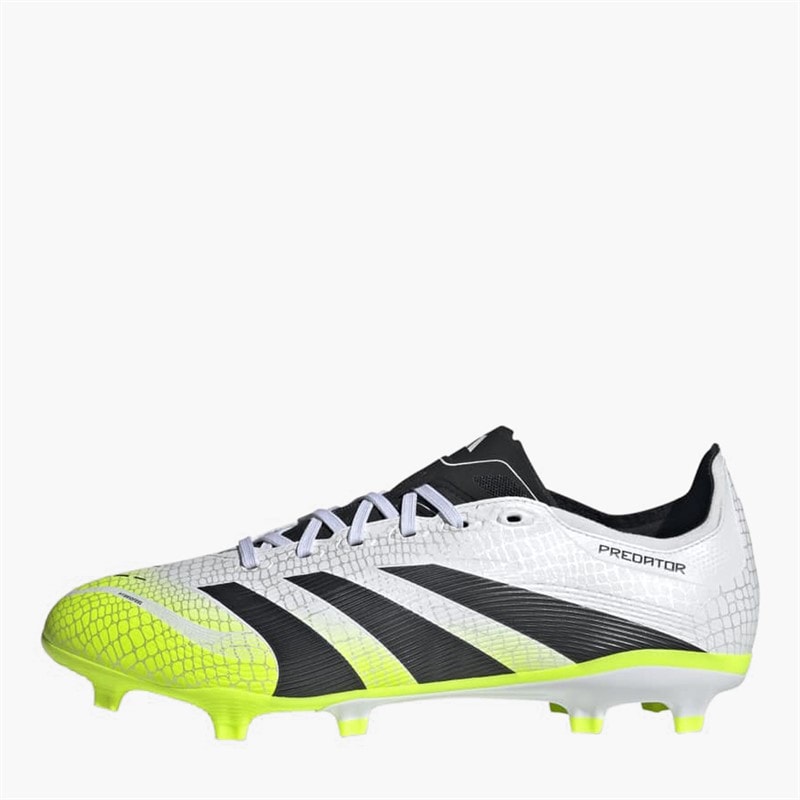 adidas Mens Predator League Radiant Blaze Pack FG/MG Firm/Multi Ground Football Boots Cloud White/Core Black/Lucid Lemon
