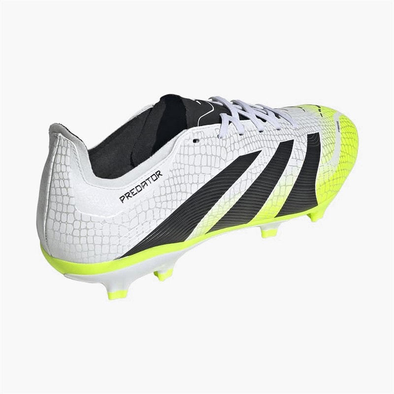 adidas Mens Predator League Radiant Blaze Pack FG/MG Firm/Multi Ground Football Boots Cloud White/Core Black/Lucid Lemon - Image 3