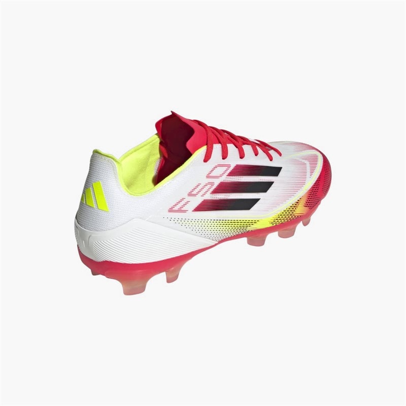 adidas Mens F50 Pro Pure Victory Pack MG Multi Ground Football Boots Cloud White/Core Black/Solar Yellow - Image 3