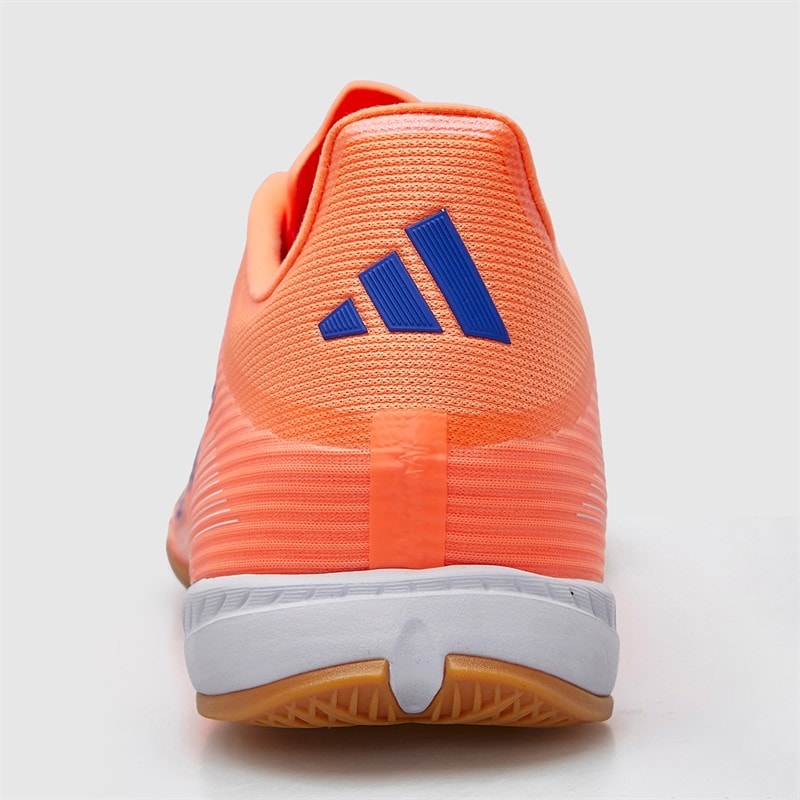 adidas Mens F50 League Coral Blaze Pack IN Indoor Football Boots Beam Orange/Lucid Blue /Cloud White Beam Orange/Lucid Blue/Cloud White - Image 4