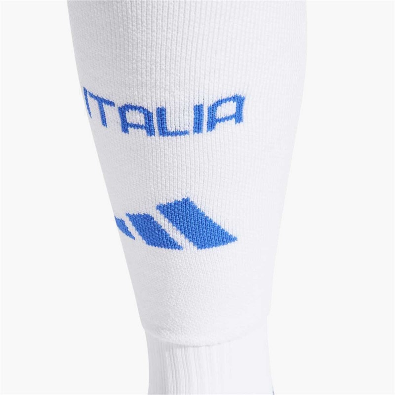 adidas FIGC Italy 2024 Away Socks White - Image 2