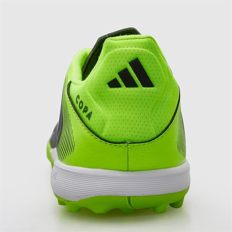 adidas Mens Copa Pure 3 League Radiant Blaze Pack TF Astro Turf Football Boots Core Black/White/Lucid Lemon - Image 4