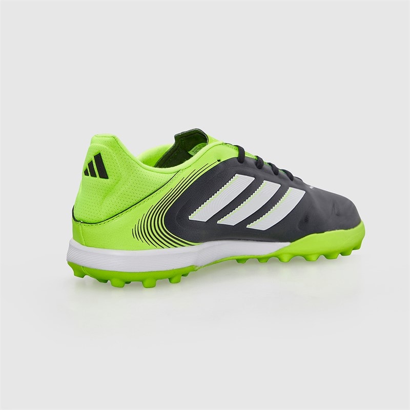 adidas Mens Copa Pure 3 League Radiant Blaze Pack TF Astro Turf Football Boots Core Black/White/Lucid Lemon - Image 5