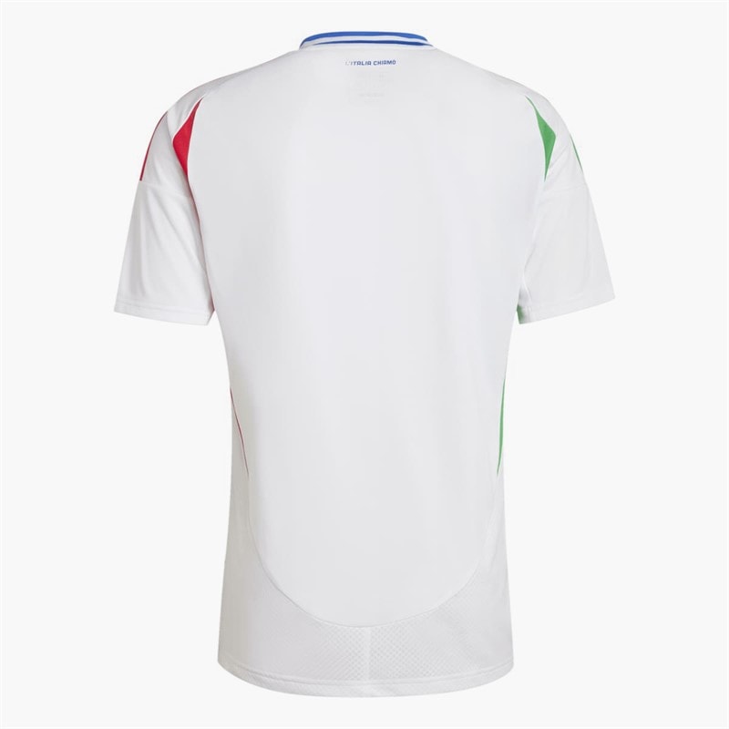 adidas Mens FIGC Italy 2024 Away Jersey White - Image 2