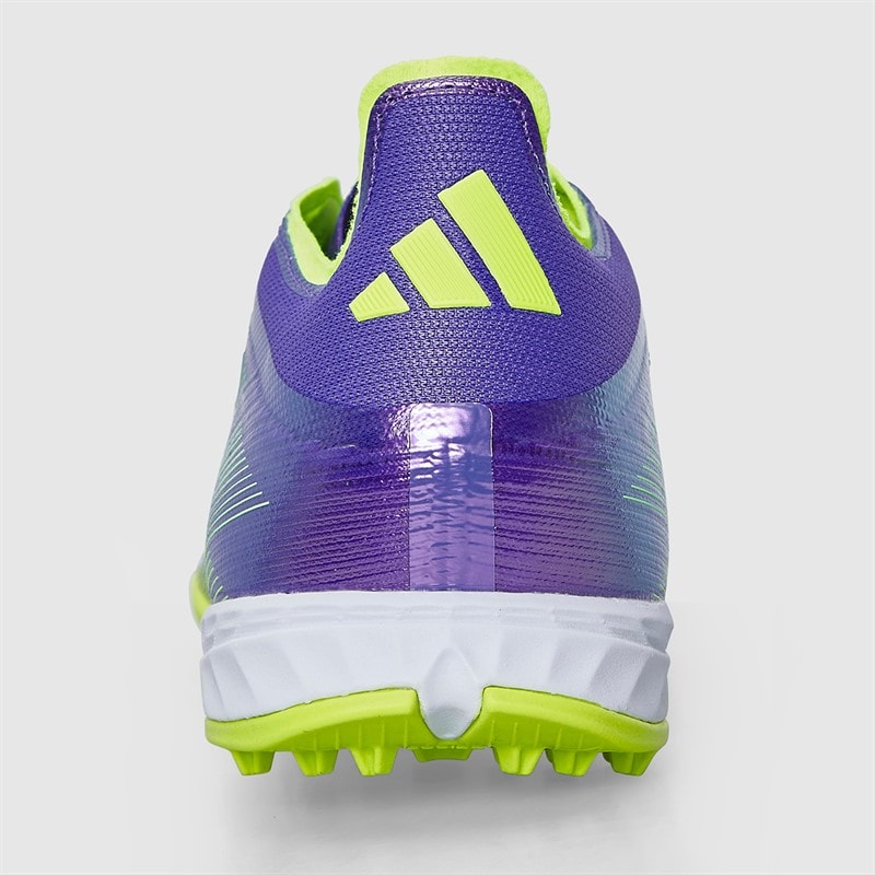 adidas Mens F50 Pro Radiant Blaze Pack TF Astro Turf Football Boots Purple Rush/Cloud White/Lucid Lemon - Image 4