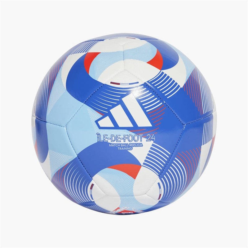 adidas Ile-De-Foot 24 Training Football White/Solar Red/Clear Sky/Royal Blue