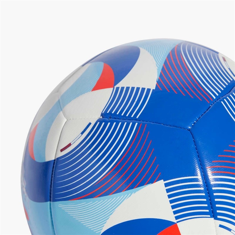 adidas Ile-De-Foot 24 Training Football White/Solar Red/Clear Sky/Royal Blue - Image 4