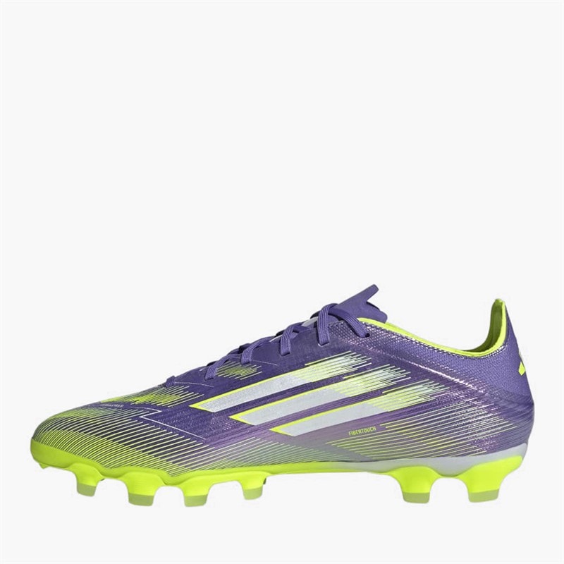 adidas Mens F50 Pro Radiant Blaze Pack MG Multi Ground Football Boots Purple Rush/Cloud White/Lucid Lemon - Image 5
