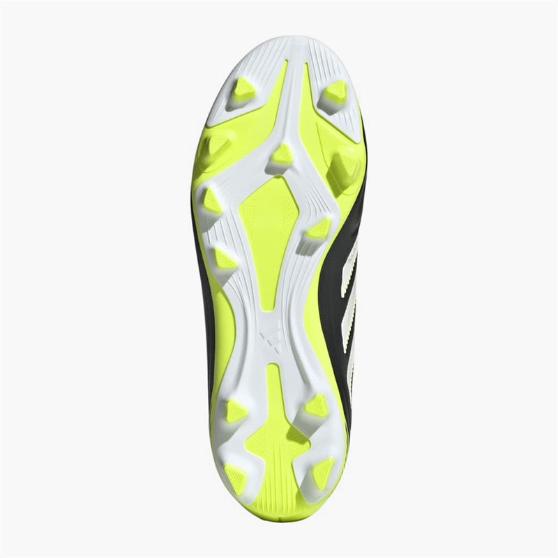 adidas Junior Copa Pure 3 Club Radiant Blaze Pack FG/MG Firm/Multi Ground Football Boots Core Black/White/Lucid Lemon - Image 2