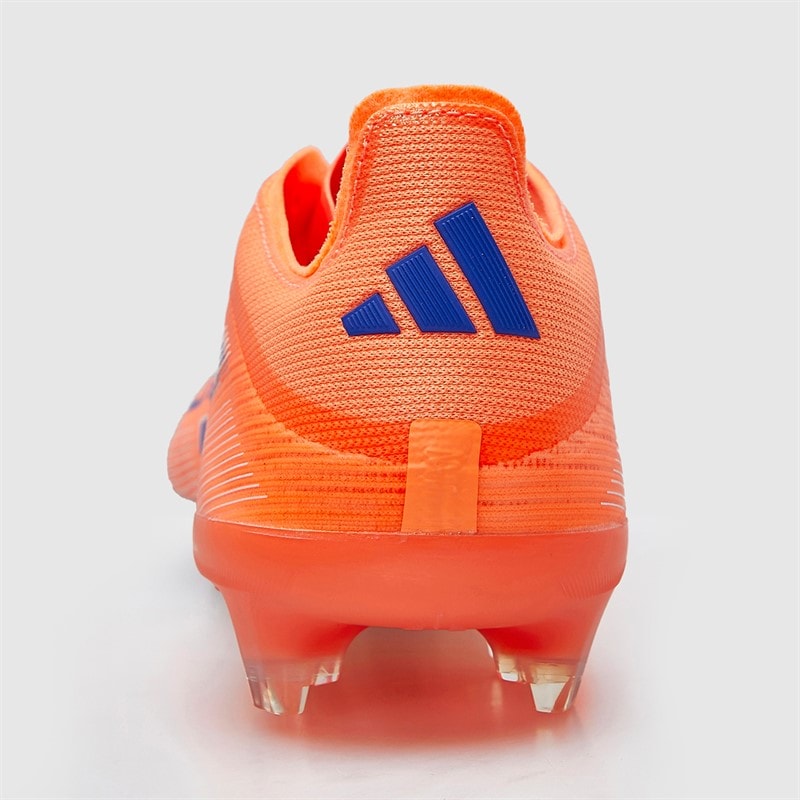 adidas Mens F50 Pro Coral Blaze Pack FG Firm Ground Football Boots Beam Orange/Lucid Blue /Cloud White Beam Orange/Lucid Blue/Cloud White - Image 4