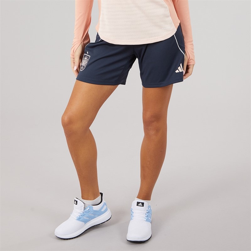adidas Womens FEF Spain Tiro 25 Pro Training Shorts Night Navy