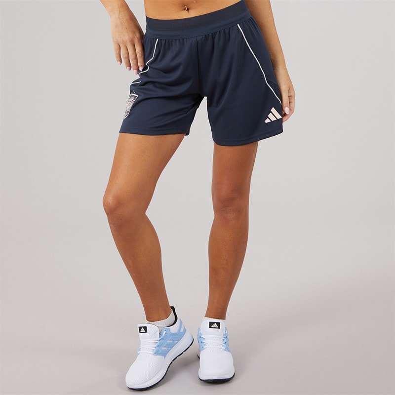 adidas Womens FEF Spain Tiro 25 Pro Training Shorts Night Navy - Image 2