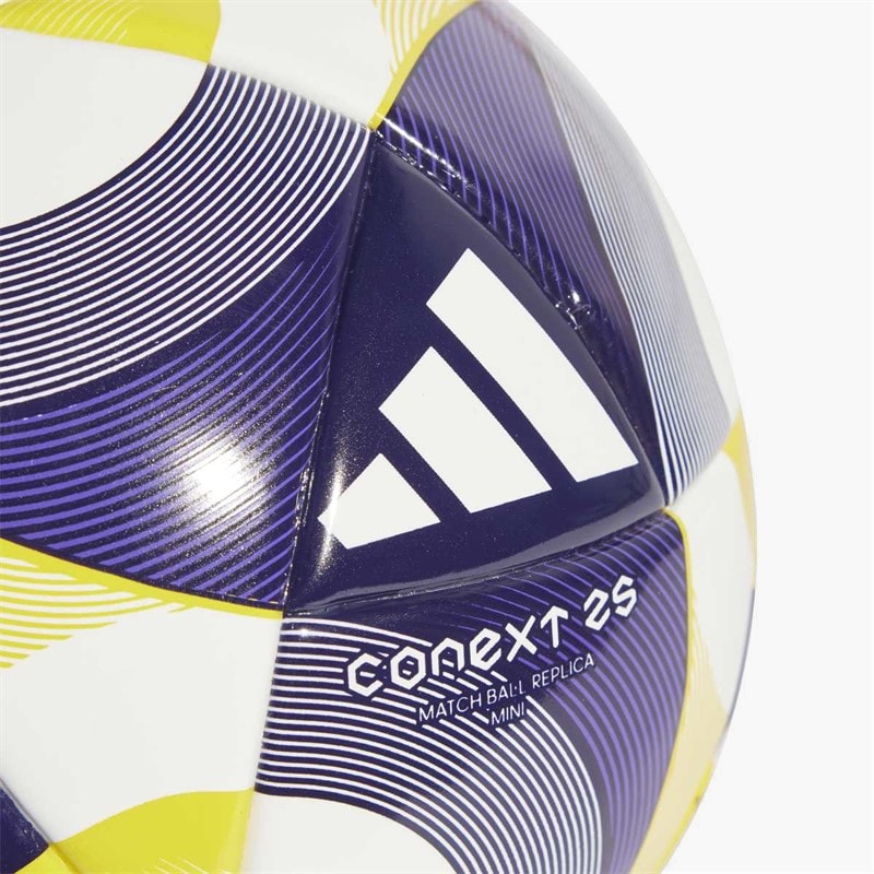 adidas Conext 25 Mini Football White/Yellow/Pantone - Image 4