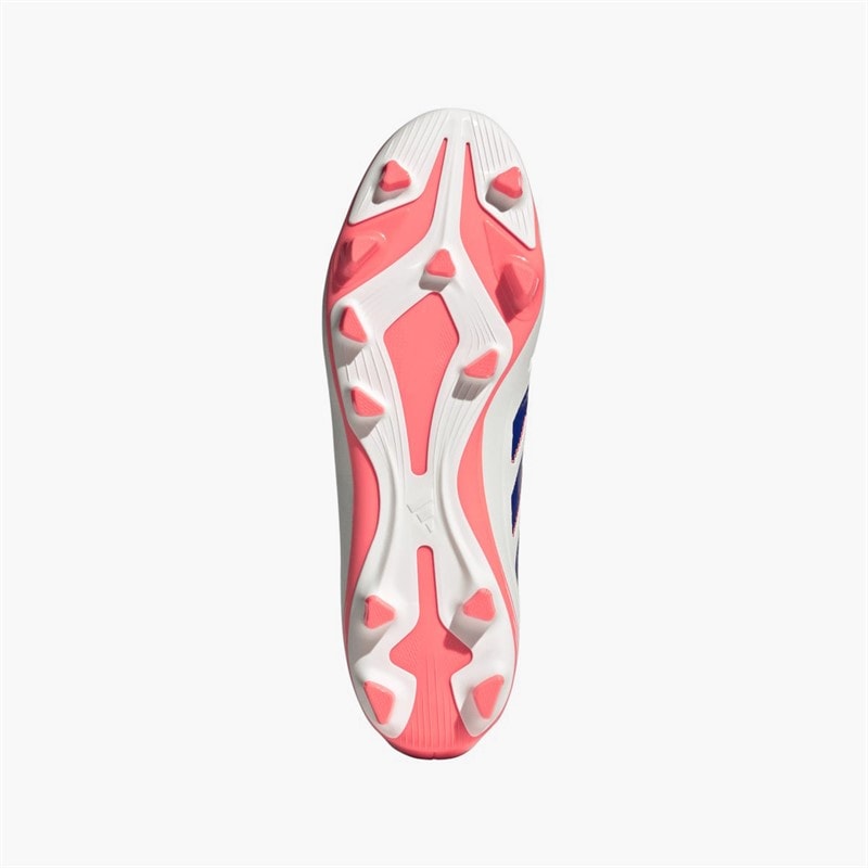 adidas Mens Copa Pure 3 Club Coral Blaze Pack FG/MG Firm/Multi Ground Football Boots Off White/Lucid Blue/Signal Coral - Image 2
