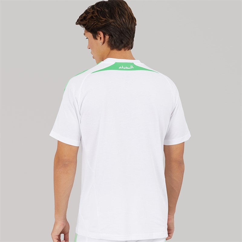 adidas Mens FAF Algeria T-Shirt White - Image 2