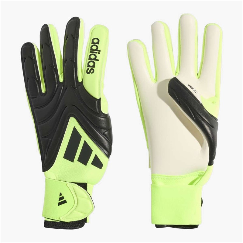 adidas Copa League Goalkeeper Gloves Black/Black/Lucid Lemon