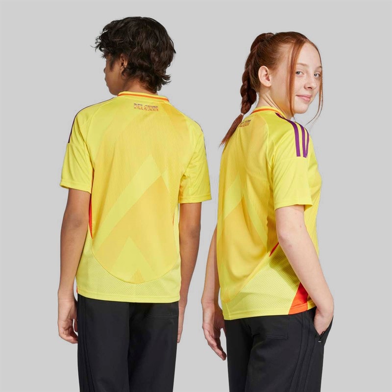 adidas Junior RBFA Belgium 2025 (Womens Team) Away Jersey Impact Yellow - Image 4