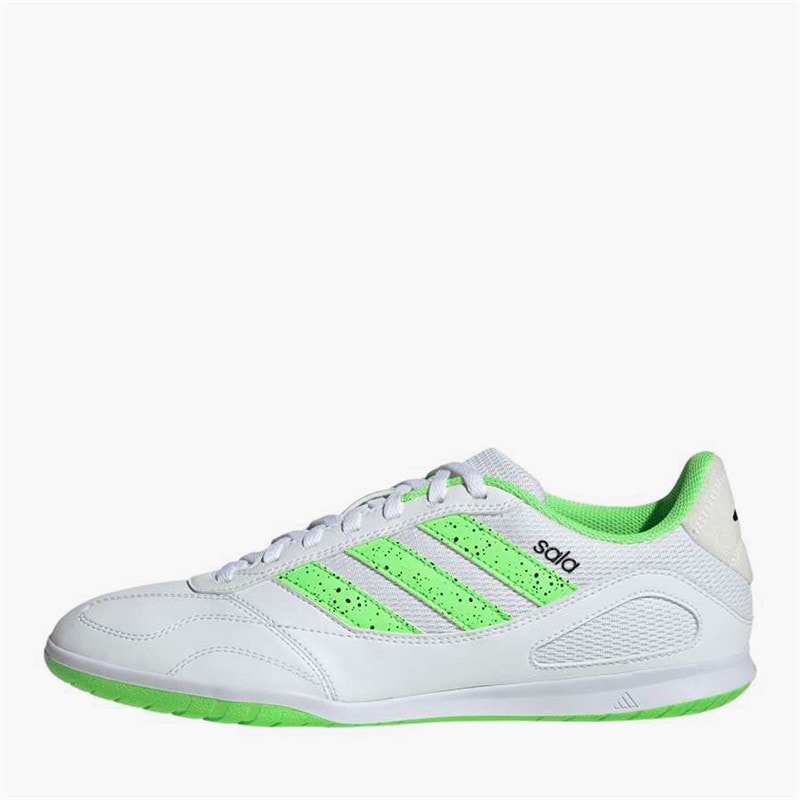 adidas Mens Super Sala Competition 3 IN Indoor Football Boots Cloud White/Lime Burst/Core Black