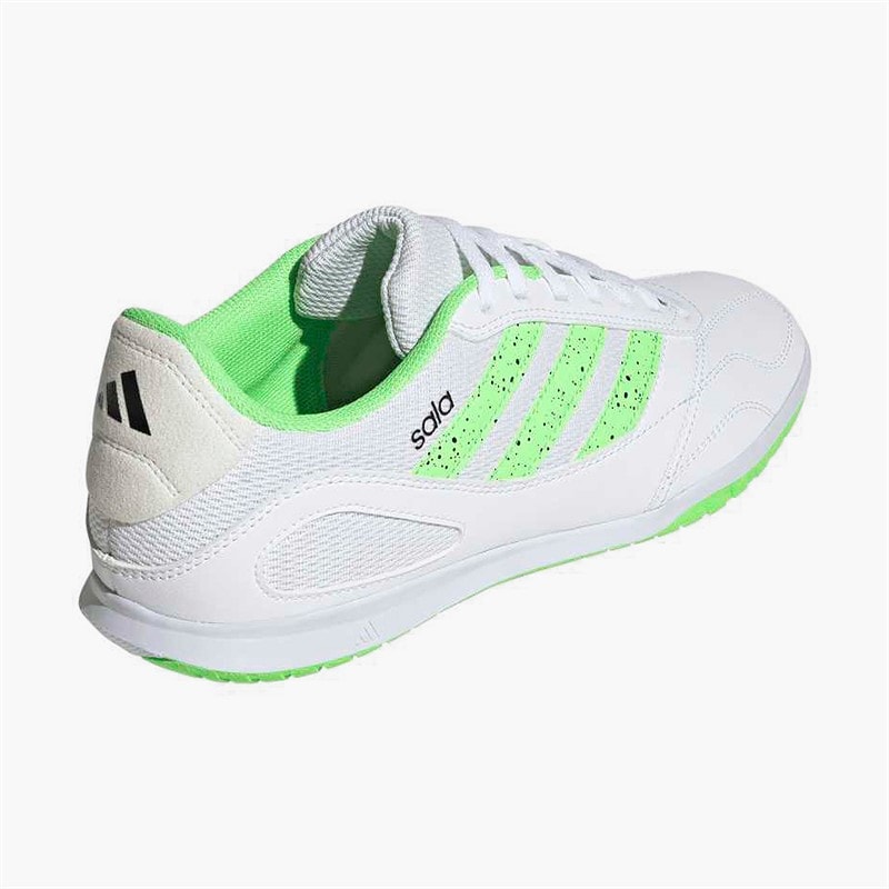 adidas Mens Super Sala Competition 3 IN Indoor Football Boots Cloud White/Lime Burst/Core Black - Image 3