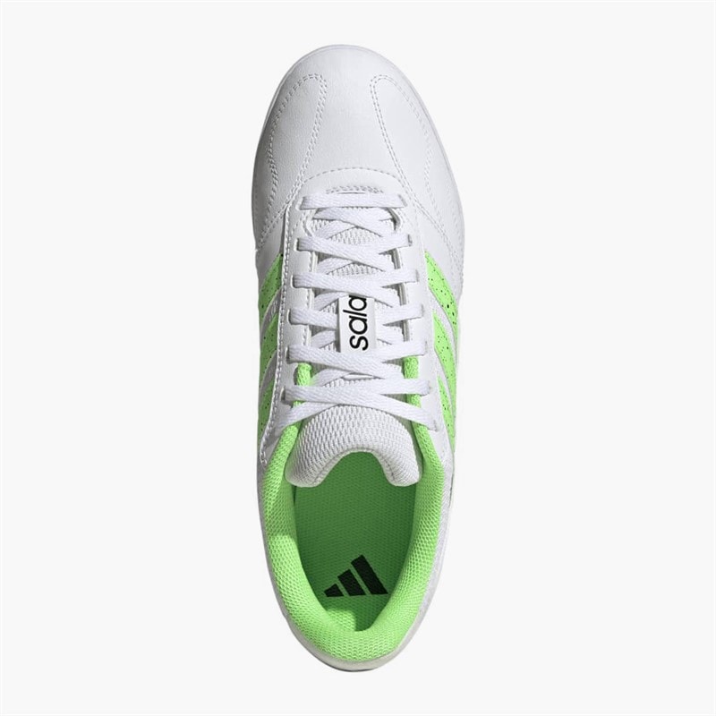 adidas Mens Super Sala Competition 3 IN Indoor Football Boots Cloud White/Lime Burst/Core Black - Image 4