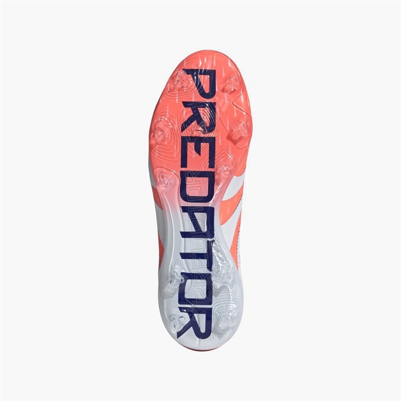adidas Mens Predator Pro Coral Blaze Pack FG Firm Ground Football Boots Signal Coral/Cloud White/Beam Orange - Image 2