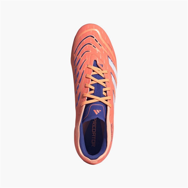 adidas Mens Predator Pro Coral Blaze Pack FG Firm Ground Football Boots Signal Coral/Cloud White/Beam Orange - Image 4