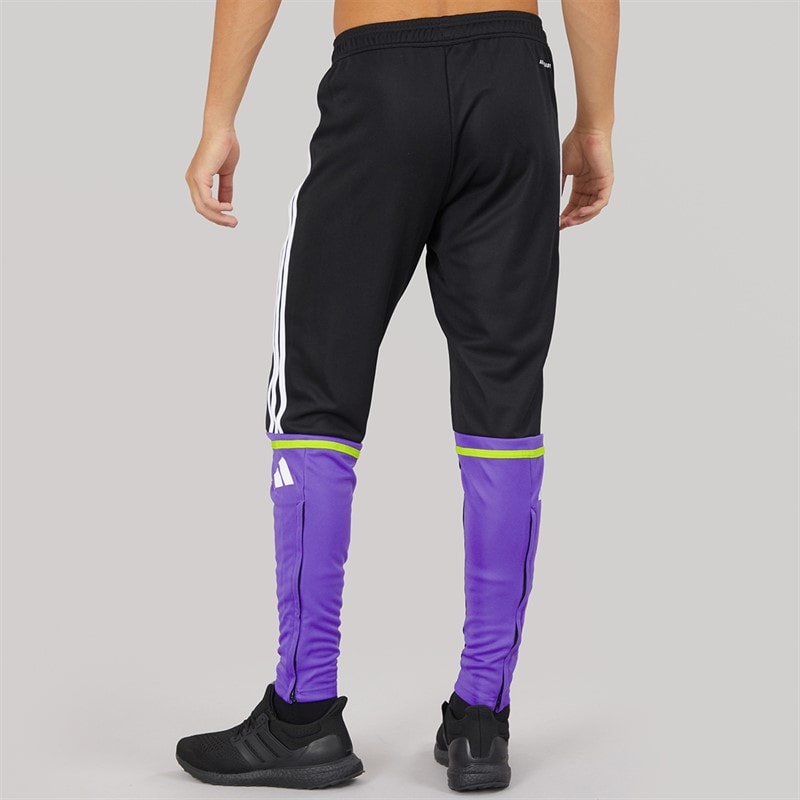 adidas Mens Squadra 25 Training Pants Black/Purple Rush - Image 3