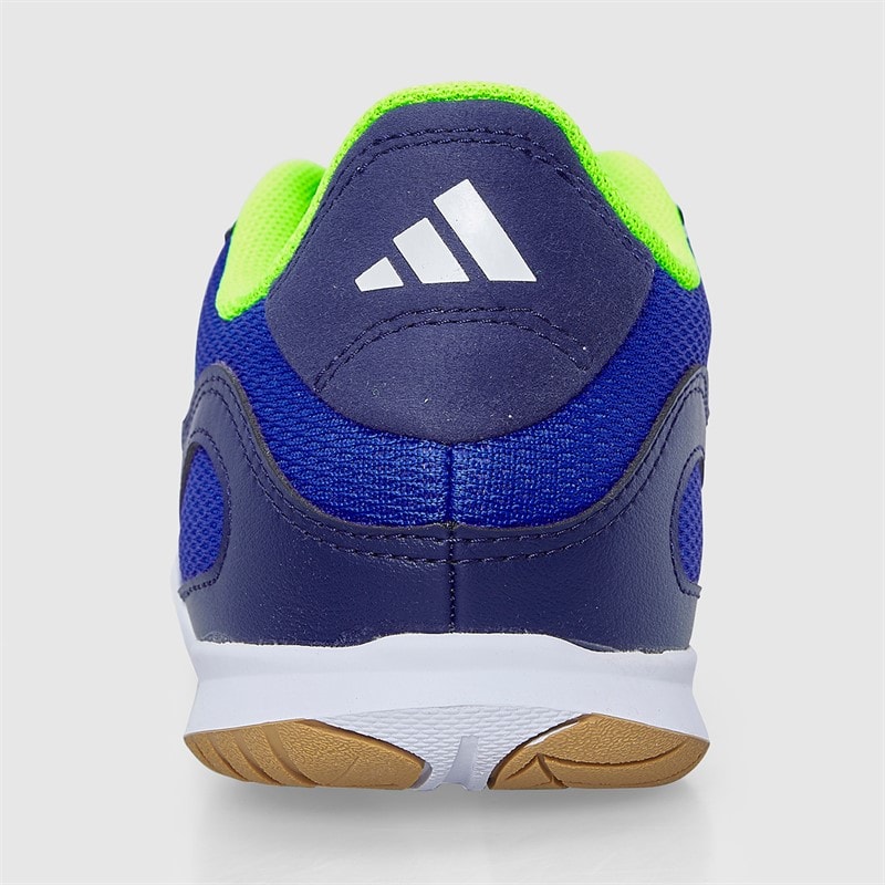 adidas Mens Super Sala Competition 3 IN Indoor Football Boots Lucid Blue/Cloud White/Lucid Lemon - Image 4