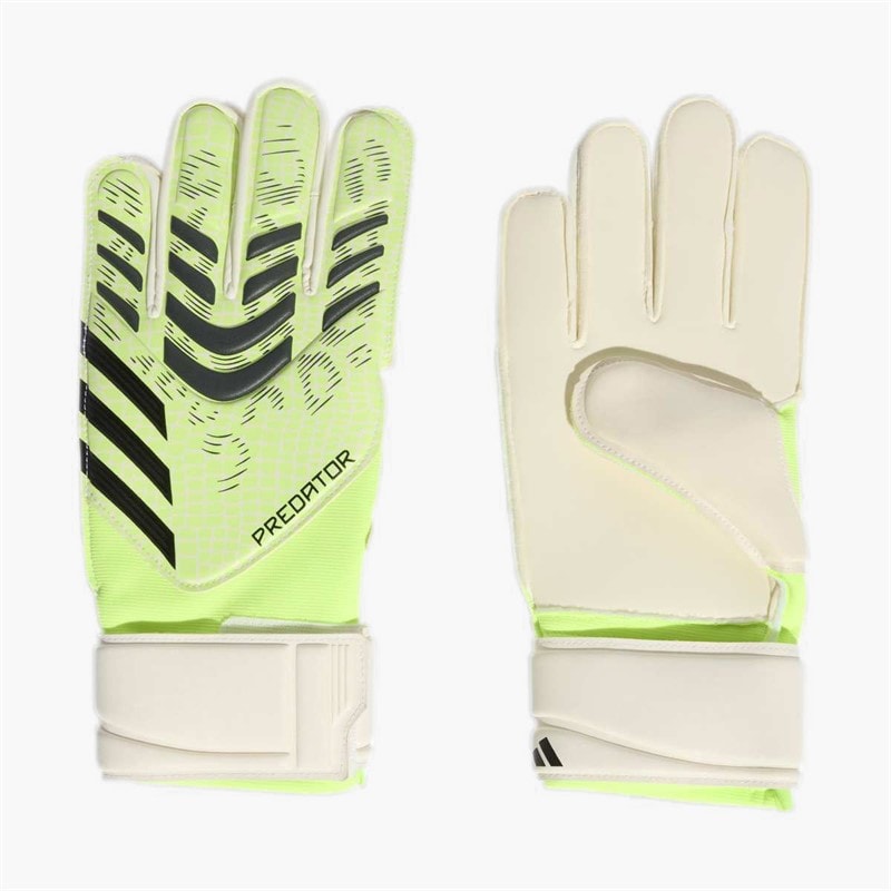 adidas Predator Match Goalkeeper Gloves Lucid Lemon/White/Black