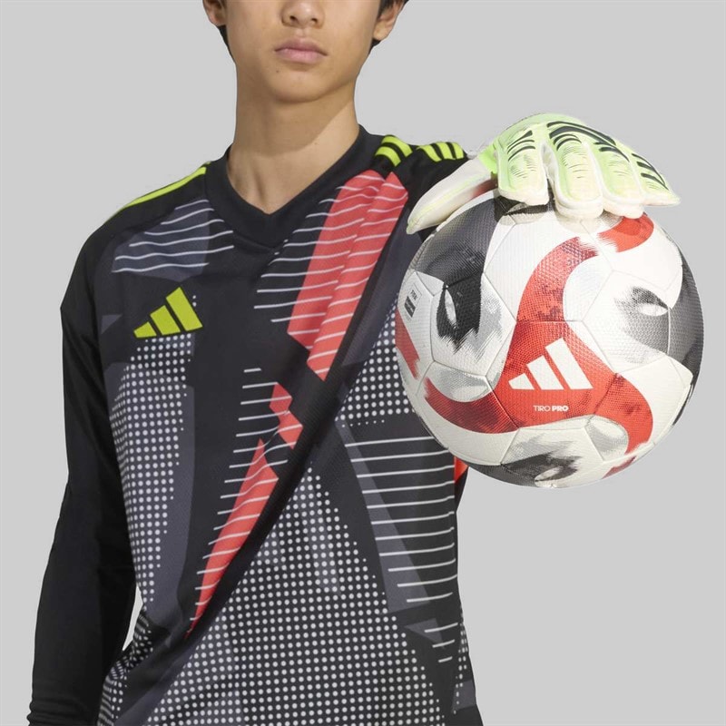 adidas Predator Match Goalkeeper Gloves Lucid Lemon/White/Black - Image 4
