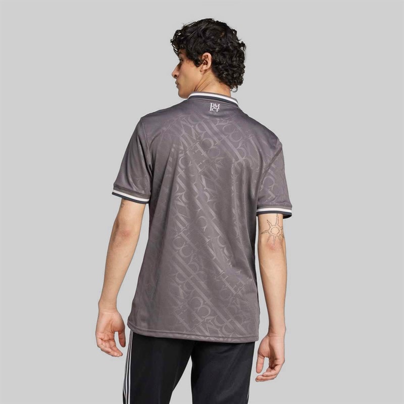 adidas Mens RMCF Real Madrid 24/25 Third Jersey Charcoal - Image 2