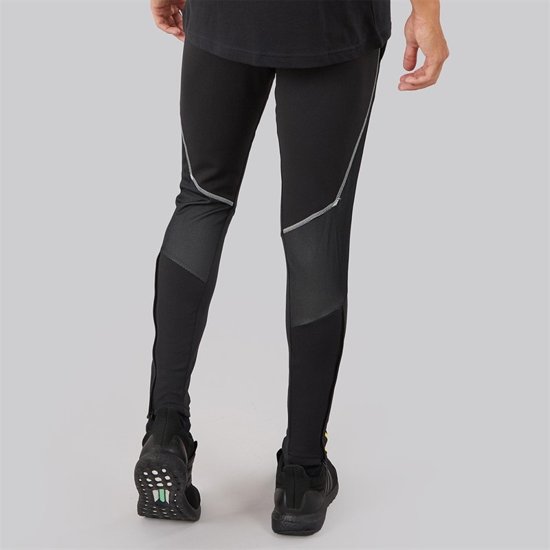 adidas Mens Tiro 23 Competition Training Pants Black/Team Light Grey/Impact Yellow - Image 2