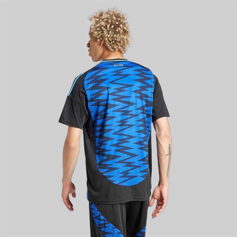 adidas Mens RSCA RC Strasbourg Third Jersey Royal Blue/Black - Image 2