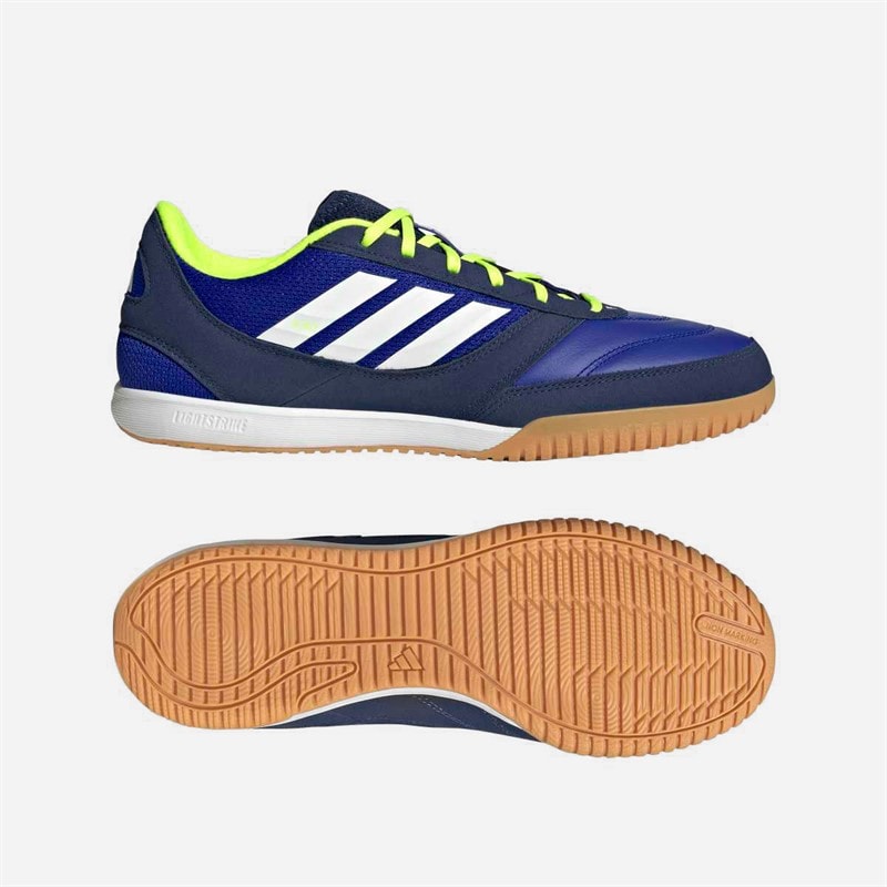 adidas Mens Top Sala Competition 2 IN Indoor Football Boots Lucid Blue/Cloud - Image 4
