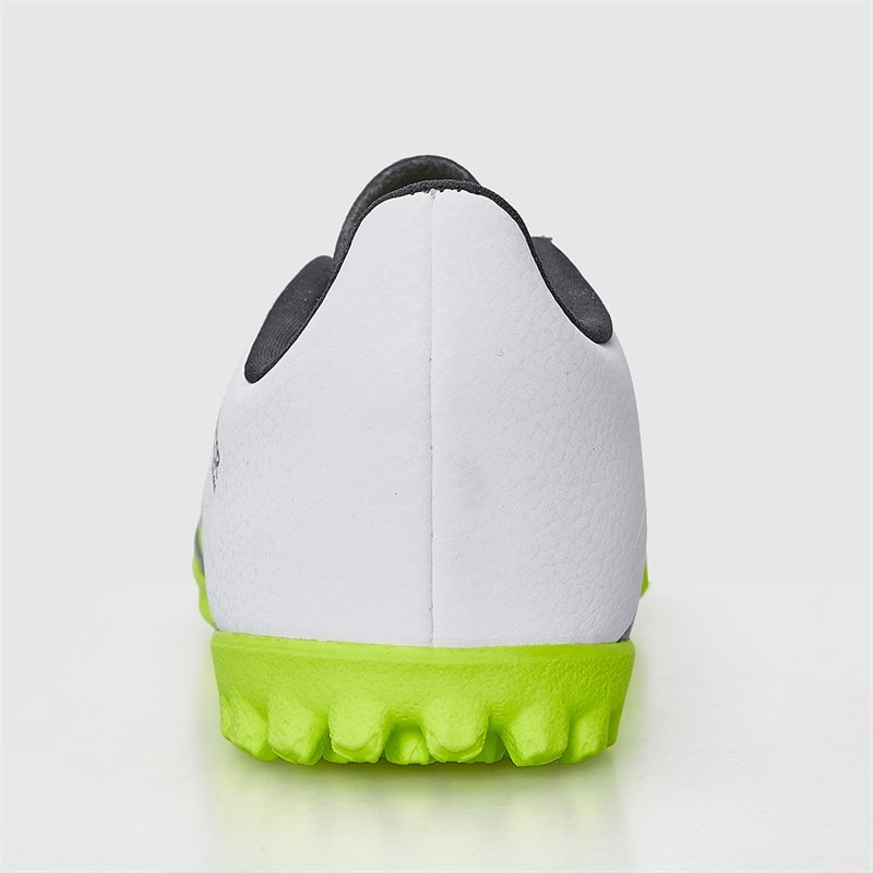 adidas Junior Predator Club Radiant Blaze Pack TF Astro Turf Football Boots Cloud White/Core Black/Lucid Lemon - Image 4