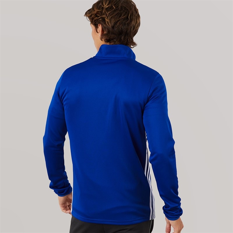 adidas Mens Tiro 25 Essentials Training Top Semi Semi Lucid Blue/Black/Cream Yellow - Image 2