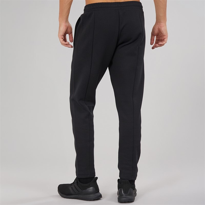 adidas Mens OL Olympique Lyonnais Seasonal Doubleknit Pant Black - Image 3