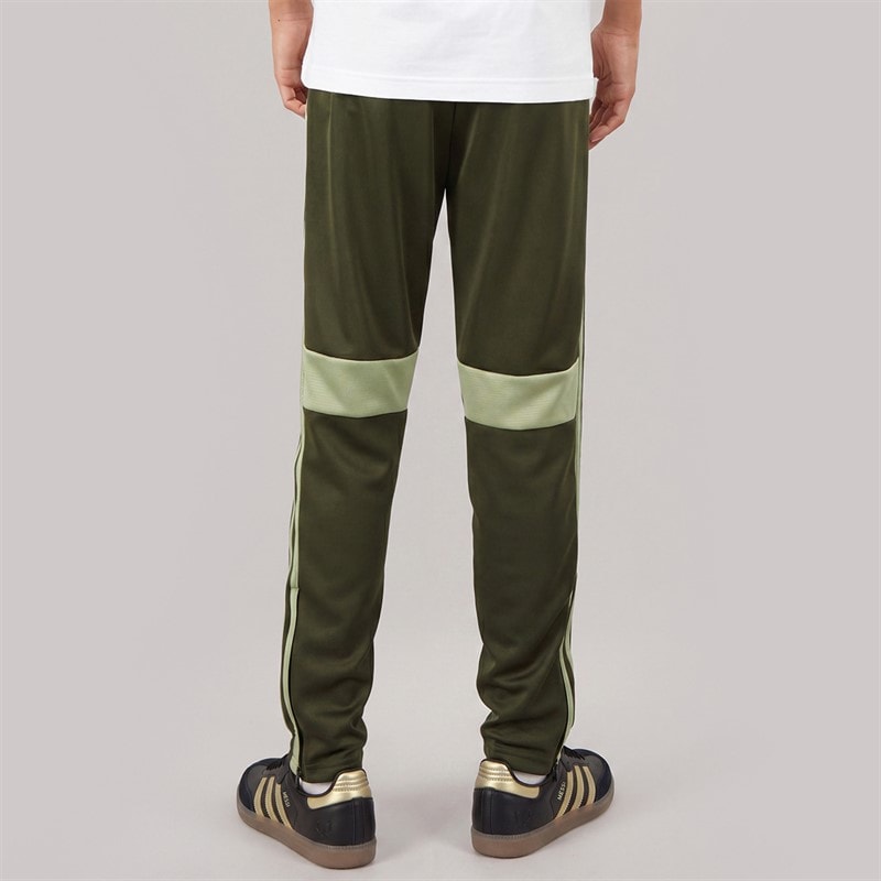 adidas Junior Tiro 25 Essentials Training Pants Night Cargo/Tent Green/Impact Orange - Image 2