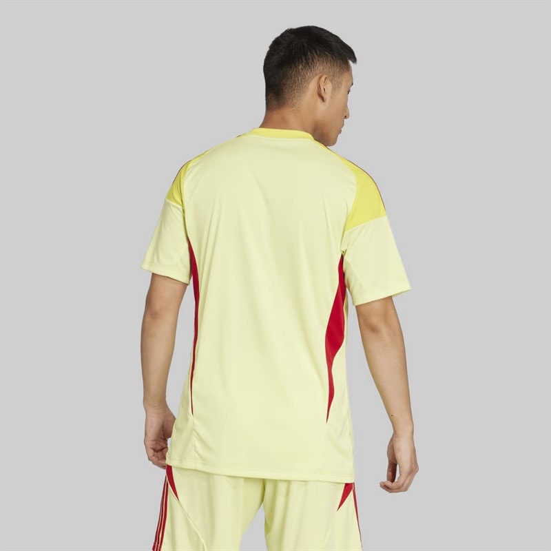 adidas Mens Tiro 25 Competition Short Sleeve Goalkeeper Jersey Pulse Yellow - Image 2