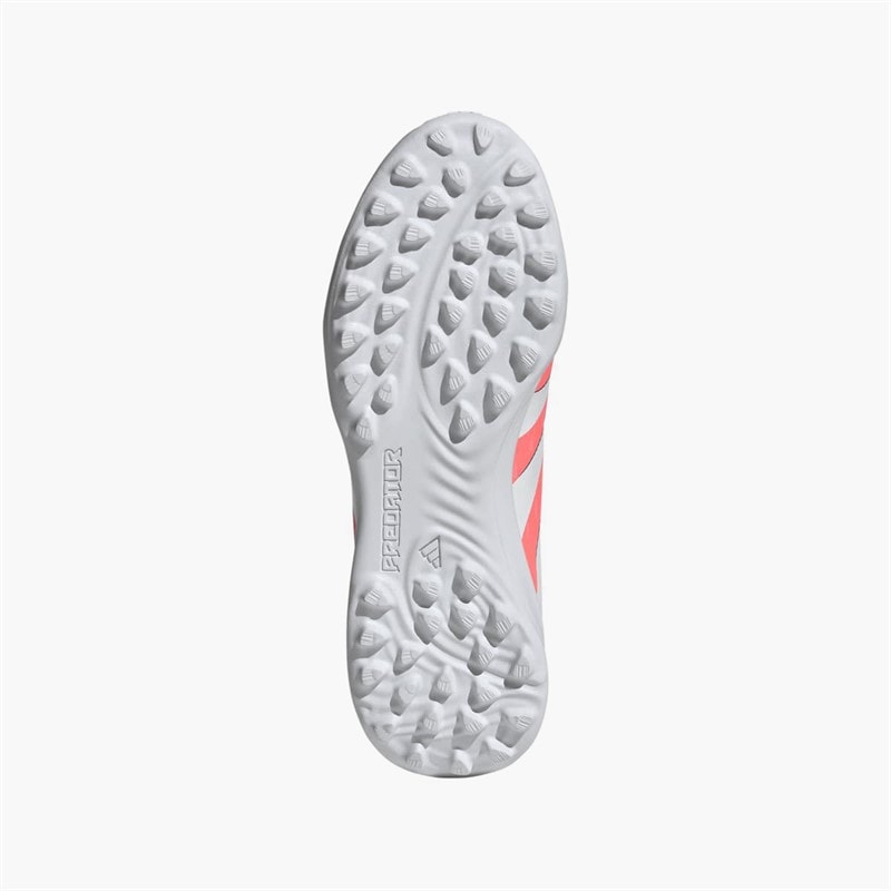 adidas Junior Predator League Coral Blaze Pack TF Astro Turf Football Boots Signal Coral/Cloud White/Beam Orange - Image 2