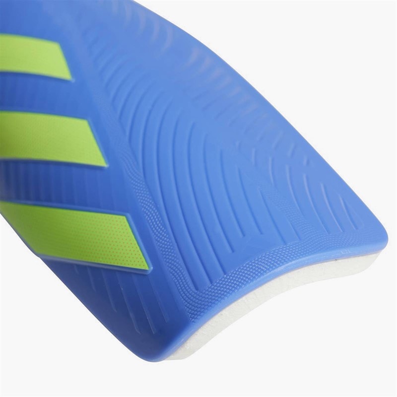 adidas Tiro EU Club Shin Guards Blue Fusion/Lucid Lemon/Lucid Pink - Image 2