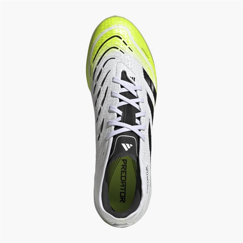 adidas Predator Pro Radiant Blaze Pack TF Astro Turf Football Boots Cloud White/Core Black/Lucid Lemon - Image 4