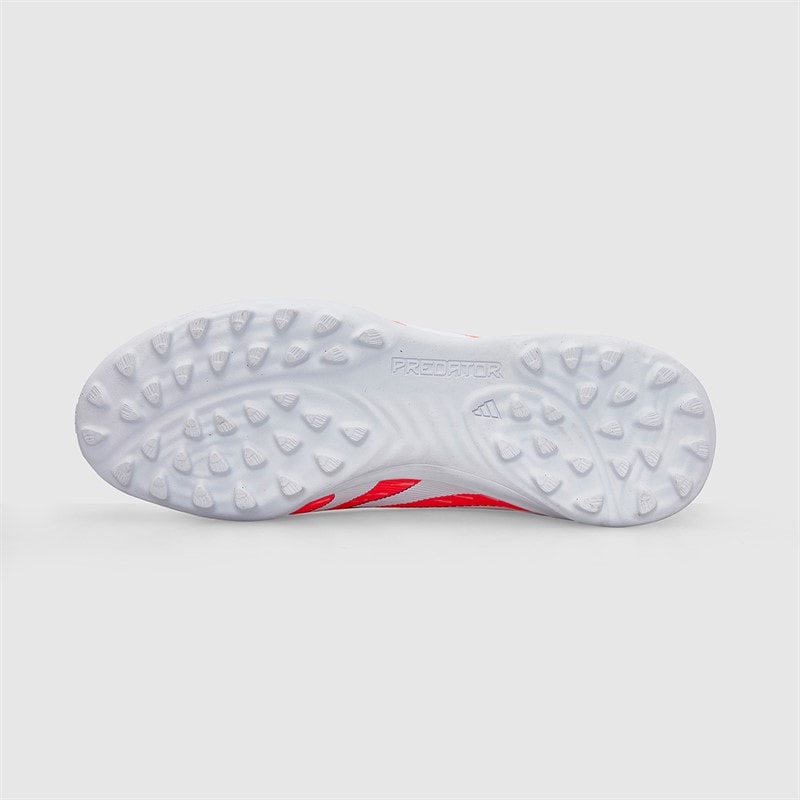 adidas Junior Predator League Laceless Coral Blaze Pack TF Astro Turf Football Boots Signal Coral/Cloud White/Beam Orange - Image 3