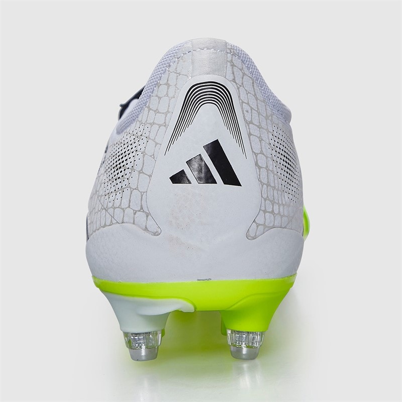 adidas Mens Predator Pro Fold-Over Tongue Radiant Blaze Pack SG Soft Ground Football Boots Cloud White/Core Black/Lucid Lemon - Image 4